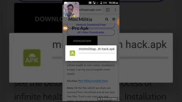 Mini militia unlimited health hack apk download in Android смотреть онлайн