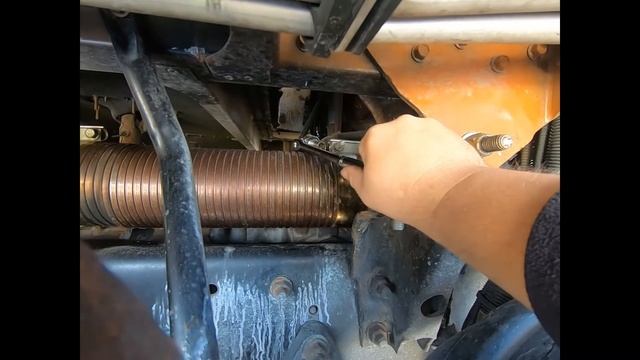 How to find and fix an exhaust leak...exhaust smell in cab смотреть онлайн