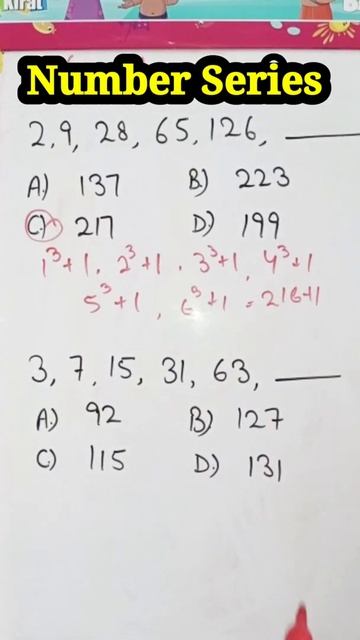 Number series😉 #reasoningtricks #sscmath #numberseries #tanatanacademy #shorts