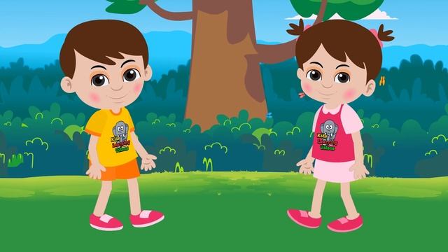 Head Shoulders Knees and Toes! Best Brain Break Song for Kids смотреть онлайн