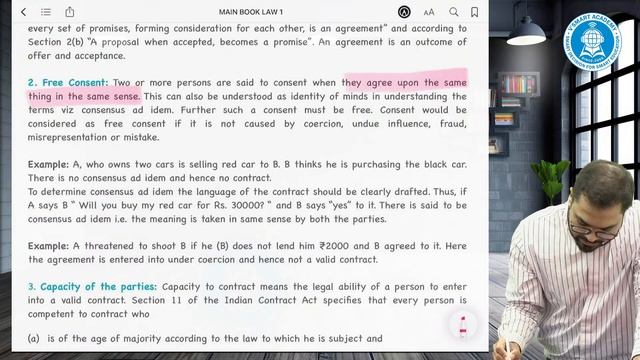 CA Foundation Law I Lecture-3 | Rahul Sir | V'Smart Academy смотреть онлайн
