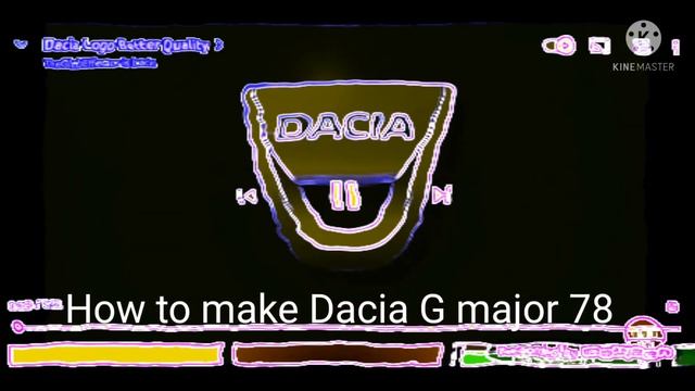 Dacia Logo effects G major 78 смотреть онлайн