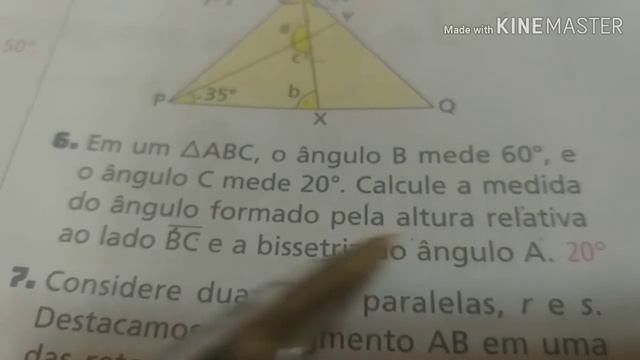 8 ano - Atividades sobre Mediana BISSETRIZ Baricentro e Mediatriz do triângulo