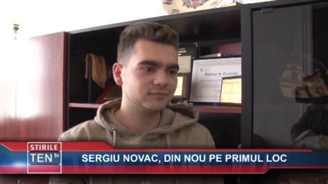 SERGIU NOVAC DIN NOU PE PRIMUL LOC - 10 APRILIE 2019