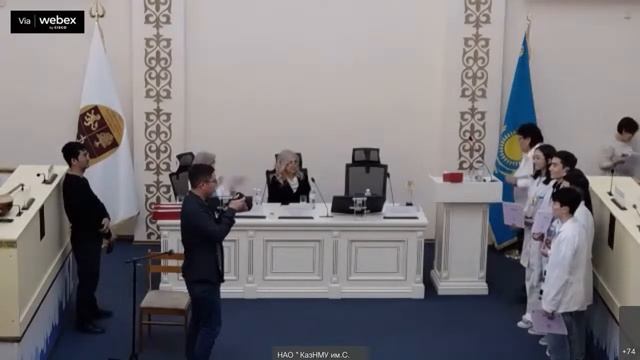 В КазНМУ стартует "Предметная международная студенческая олимпиада" смотреть онлайн