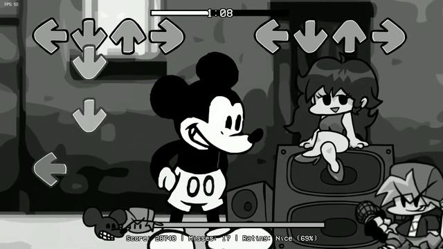 Мики Маус сошел с ума батл с Мики Маусом (на андроид)