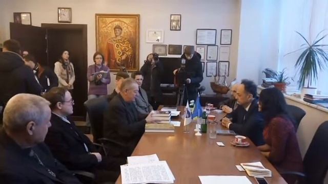 Посол ЕС встретился со студентами и преподавателями ДНУ им. О. Гончара смотреть онлайн