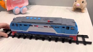 Игрушка тепловоз ТехноПарк ЧС7-011