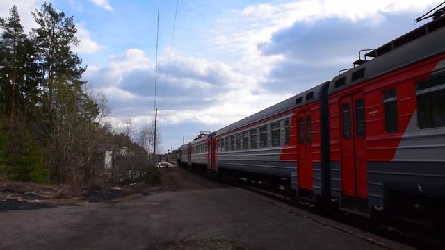 ЭР2К - 930, станция Советский смотреть онлайн