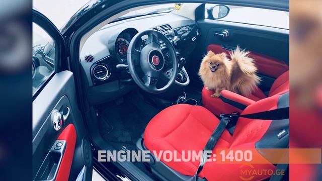 Fiat - 500 (2015, 19000 km, Automatic , Black) смотреть онлайн