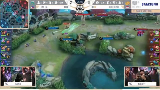 Smart Omega vs RRQ Hoshi Group Stage Game 2 | MSC 2022 смотреть онлайн