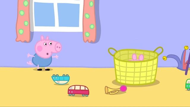 Французский язык по мультфильмам с субтитрами (FR - RUS) PeppaPig. Cache-Cache (S1 E5)
