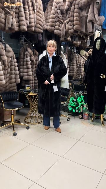 Меховое пальто Норка блэкглама.mp4 смотреть онлайн