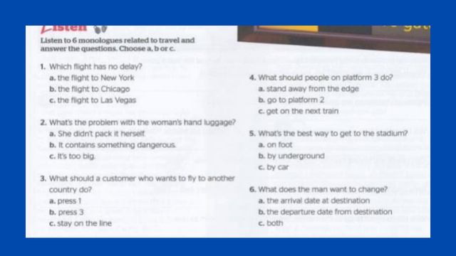 FULL BLAST MODULE 5 LISTENING PAGE 76 смотреть онлайн