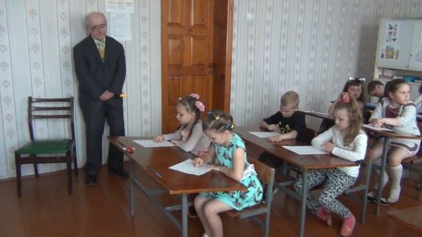 Кружок английского языка. Мои любимые ученики. 1-ый класс