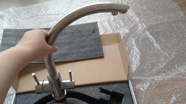 Распаковка - Смеситель Frap F43899 смотреть онлайн