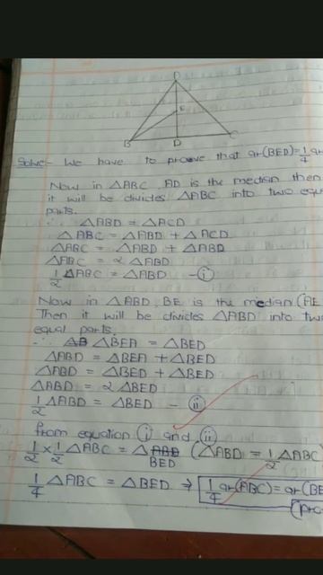 Class 9th Maths Ex.9.3 Q1,2,3,4 Solution #shorts