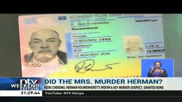 Main suspect in the Herman Rouwenhorst murder released on KSh. 2 M bond смотреть онлайн