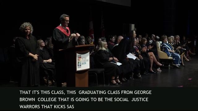 George Brown Convocation 2018 - June 14, 2018 2:45 p.m. смотреть онлайн