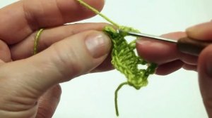 Листик крючком. ОЧЕНЬ ЛЕГКО! Вязание для начинающих Урок 264  A simple piece of paper crocheted