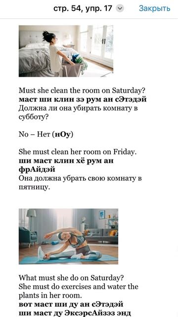 стр. 54, упр. 17, ч. 2. ГДЗ 4 класс (1 часть) Форвард (Forward) #english смотреть онлайн