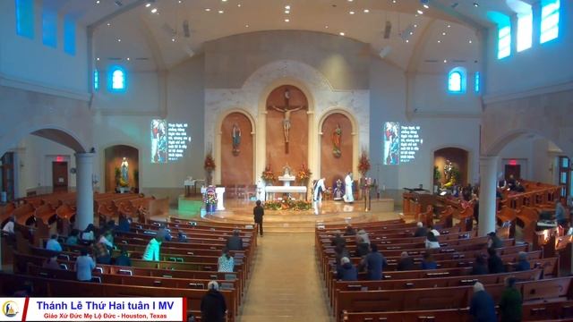 GX Đức Mẹ Lộ Đức - Thánh Lễ Thứ Hai tuần I Mùa Vọng (ngày 28 tháng 11) смотреть онлайн