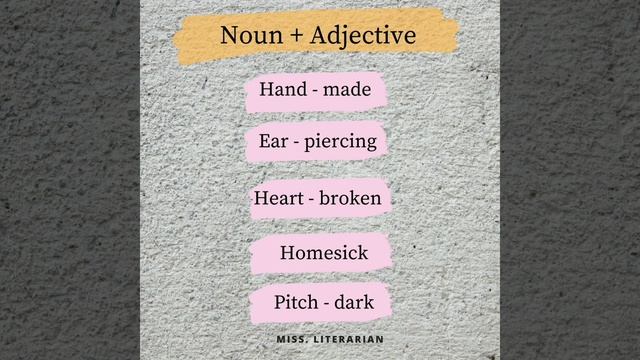 Grammar: Compound Adjectives |Noun+Adjective, Adjective+Adjective, Adverb+Participle| смотреть онлайн