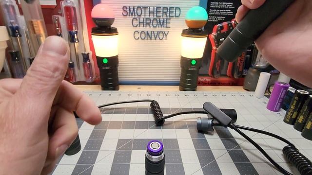 CONVOY S2+ AND L21B WITH REMOTE SWITCHES + SFT40 VS SST40 OUTDOOR BEAM SHOTS