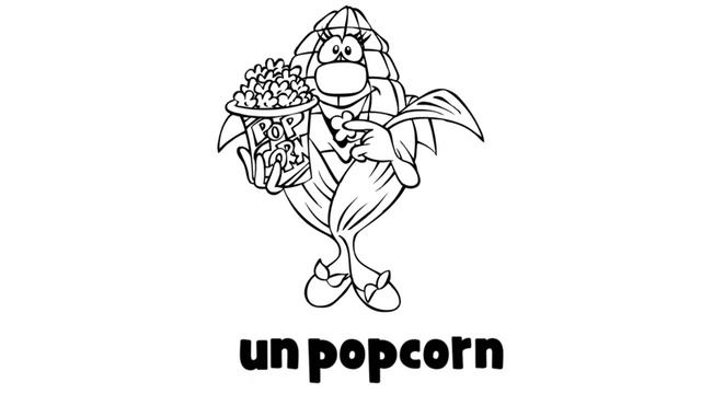 урок французского языка # un popcorn смотреть онлайн