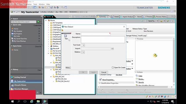 Teamcenter | SIEMENS | TcE - Importing NX PAX files into Teamcenter смотреть онлайн