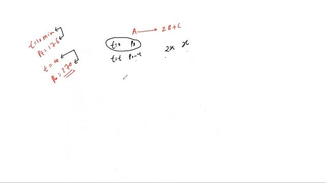 CHEMICAL KINETICS | INTEGRATED RATE LAW IN TERMS OF PRESSURE | PSEUDO FIRST ORDER REACTION | смотреть онлайн