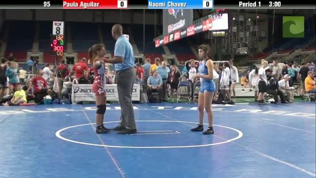 95 lbs. SF - Paula Aguilar (CA) vs. Naomi Chavez (TX) смотреть онлайн