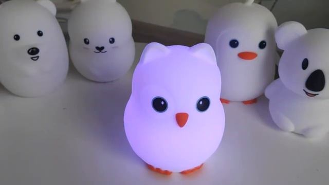 Беспроводной силиконовый ночник LampStory смотреть онлайн