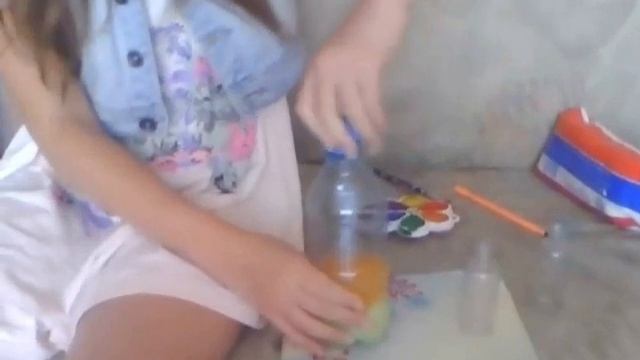DIY: Space in bottle (космос в бутылке) смотреть онлайн