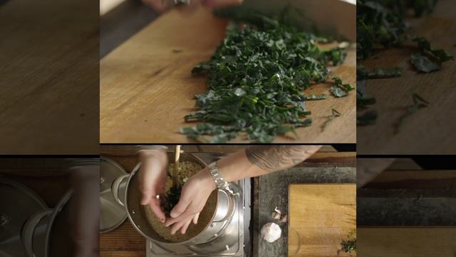 Centr: Cooking - Kale Risotto смотреть онлайн