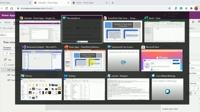 Power Apps Tutorial - Variables In PowerApps | Variables In Microsoft Power Apps Canvas App