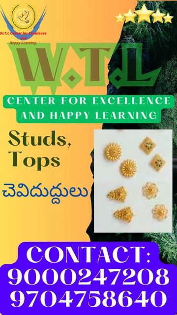 WTL CENTER Spoken English DAY-11 (ORNAMENTS) ఇంగ్లీష్ లో మాట్లాడాలంటే WTLకి రావాలంతే смотреть онлайн