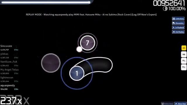Ai no Sukima (Rock Cover) [Log Off Now's Expert] 99.33% fc смотреть онлайн