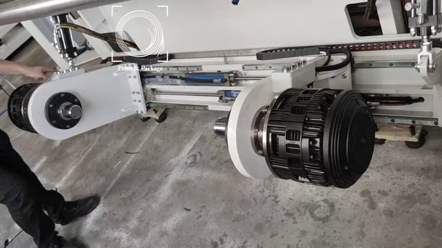 Гидравлическая система подъема роля для тяжелых рулонов бобинорезальной машины SHGS-S1300 смотреть онлайн