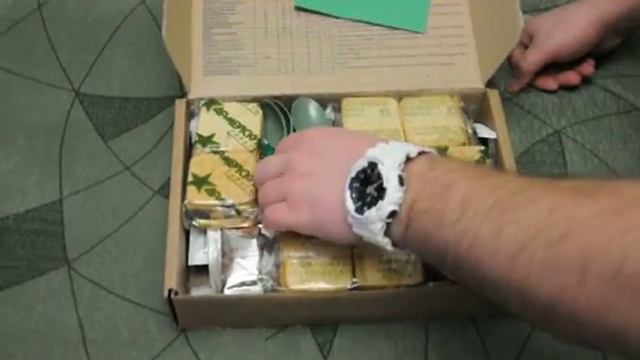 армейский сухой паек (индивидуальный рацион питания). смотреть онлайн
