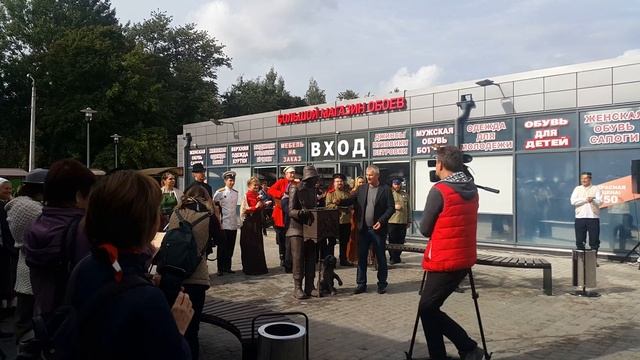 Открытие памятника шарманщику на Удельной часть3 смотреть онлайн