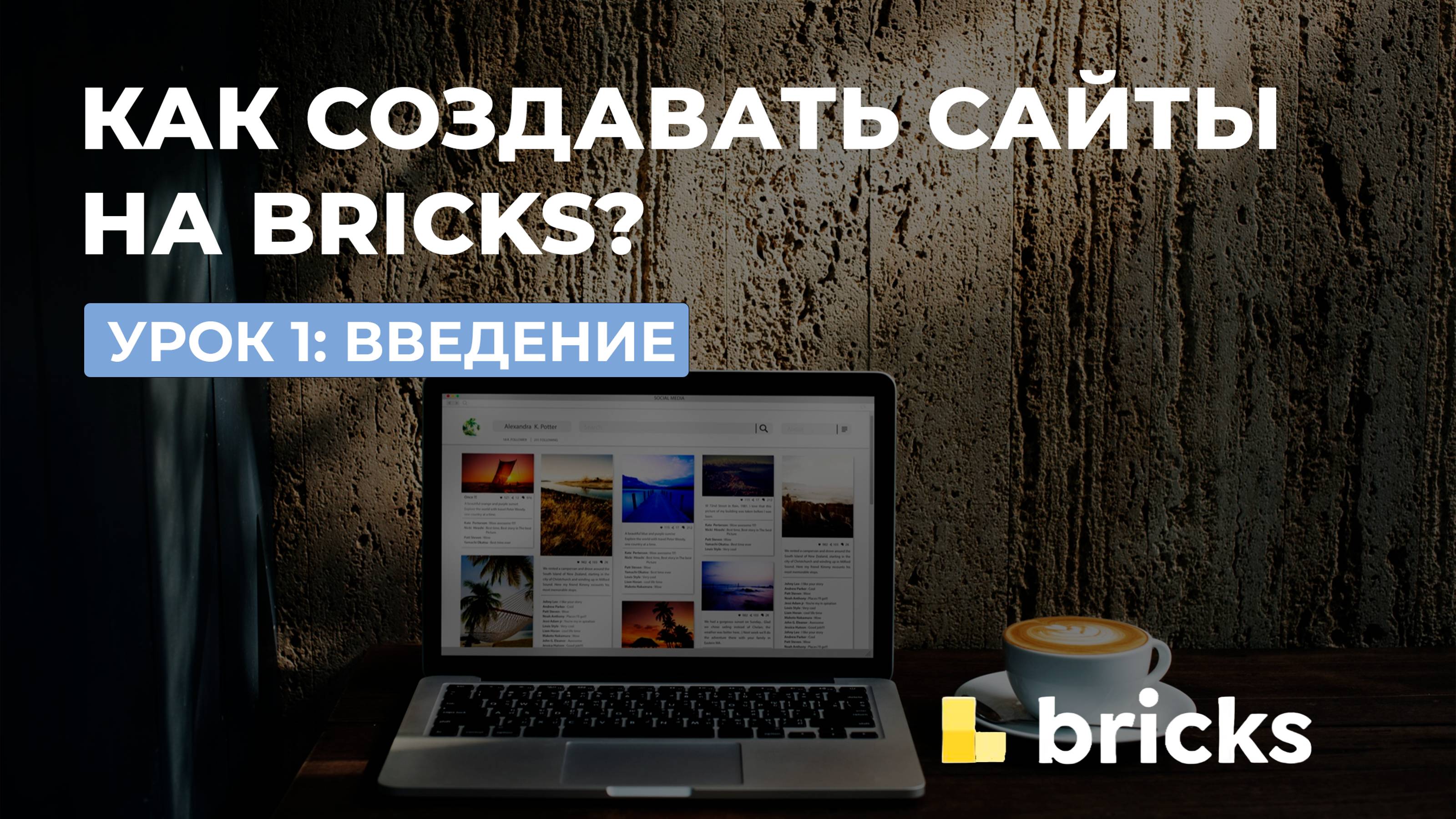 Урок 1 - введение. Как создавать сайты на bricks builder? Визуальный конструктор страниц Bricks. смотреть онлайн