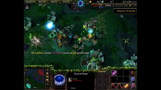 Warcraft III - Dota 1 - 5 vs 5 Boots - Dwarven Sniper GOODLIKE Ultra Kill Full Game смотреть онлайн