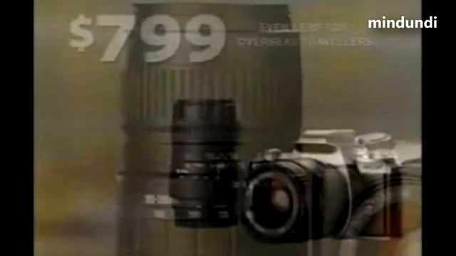 Pentax MZ 50 vintage 1999 ad Australia Camera Town Commercial Advertisement Spot смотреть онлайн