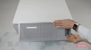 Полновстраиваемая вытяжка EXITEQ EX-1246 black (скрытая, 60 см) - Видеообзор