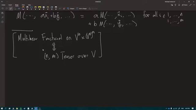 Differential Geometry Lecture 1: Multilinear Algebra смотреть онлайн