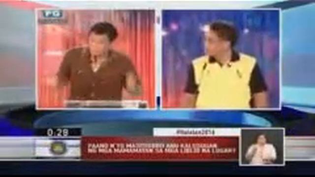 DUTERTE VS ROXAS LAUGHTRIP смотреть онлайн