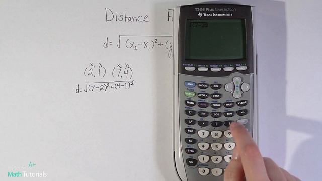 Distance Formula Tutorial смотреть онлайн