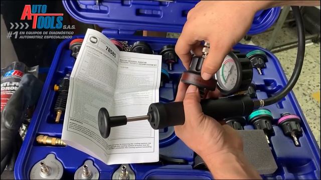 EQUIPOS PARA EL DIAGNOSTICO DEL SISTEMA DE REFRIGERACION DE MOTOR - AST78585 смотреть онлайн