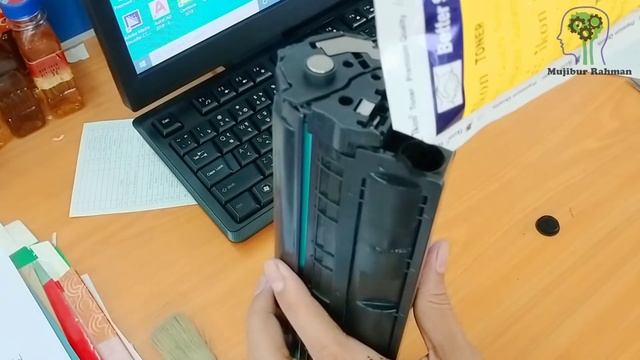 প্রিন্টারের কালি ব্যবহার || How to Colour Change Laser toner Cartridge. смотреть онлайн
